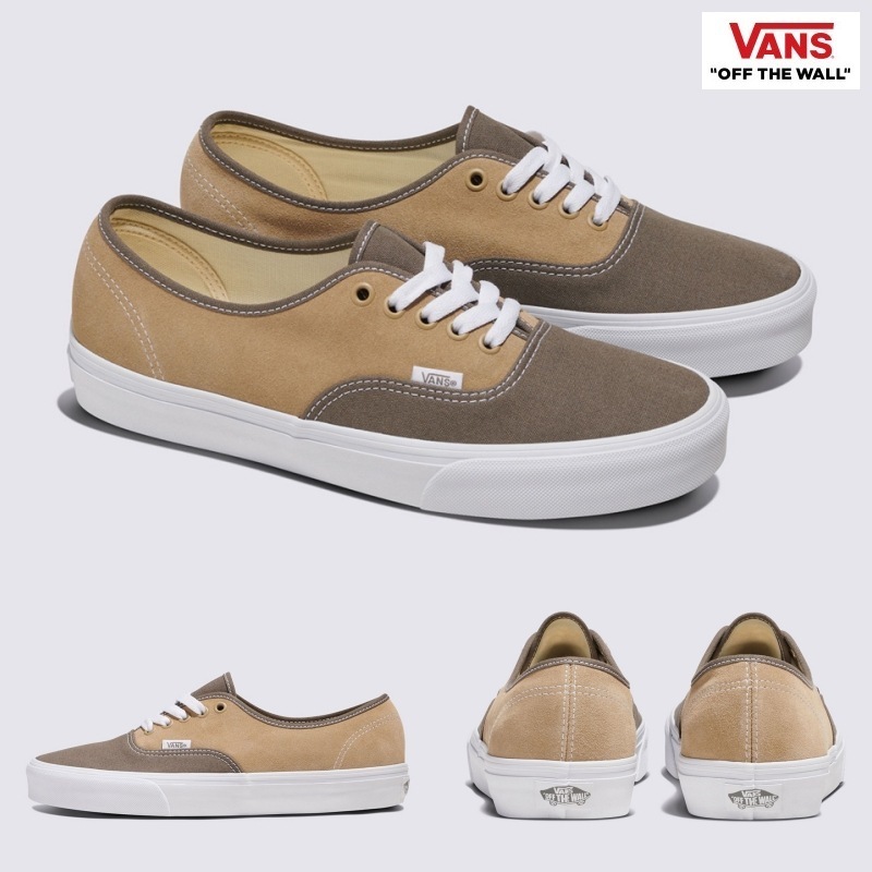 [VANS] オーセンティック スエードブロック / Authentic Canvas Suede Block BROWN 8,036円