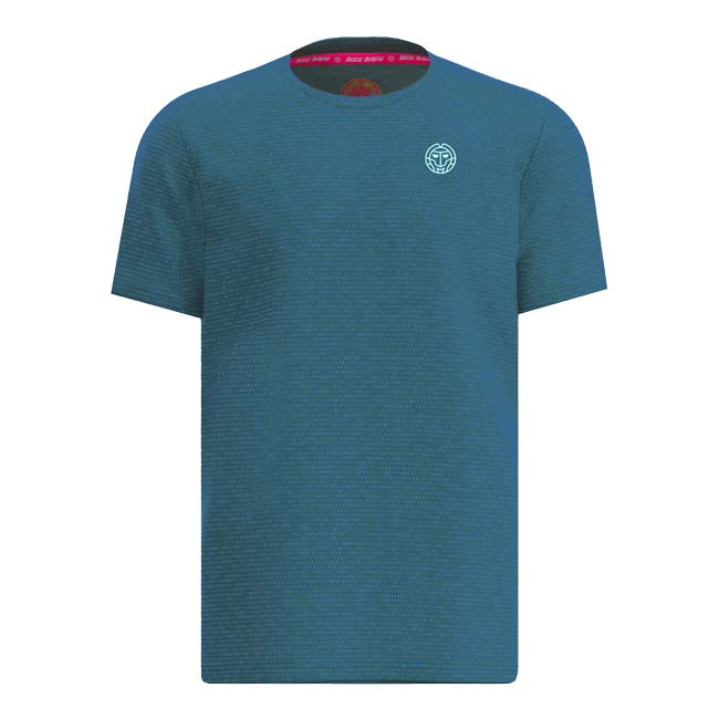 海外サイズ BIDI BADU(ビディバドゥ) メンズ CREW 2カラー 半袖Tシャツ 定番 M1620006-PT ペトロール(23y1mテニス)