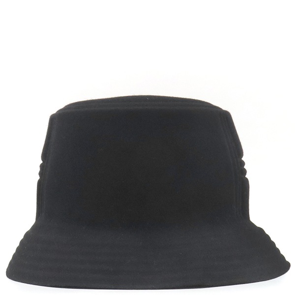 エルメス ハット ダルトン バケットハット ウール ブラック #59 黒 バケハ フェルト H 【保存袋】【中古】
