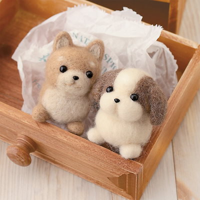 アクレーヌまるころシリーズ しば犬＆シーズー 羊...のサムネイル