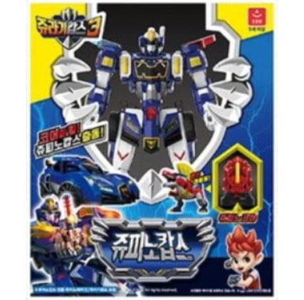 [正規品] ジュラシックコップス（ジュラ紀コップス）／超合体 変形ロボット／ジュピノコップス／合体ロボット／変身ロボット