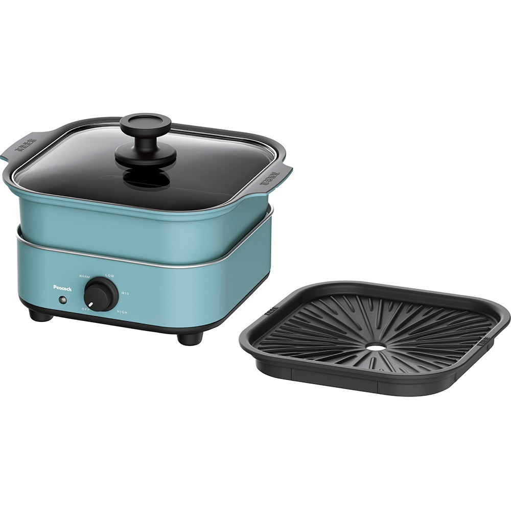 ピーコック コンパクトグリル鍋 WGV-A60ASM A082-018 ラッピング無料 のし無料 メッセージカード無料 ギフト 詰め合わせ ギフトセット 内祝い ご挨拶 出産内祝 結婚内祝 A41