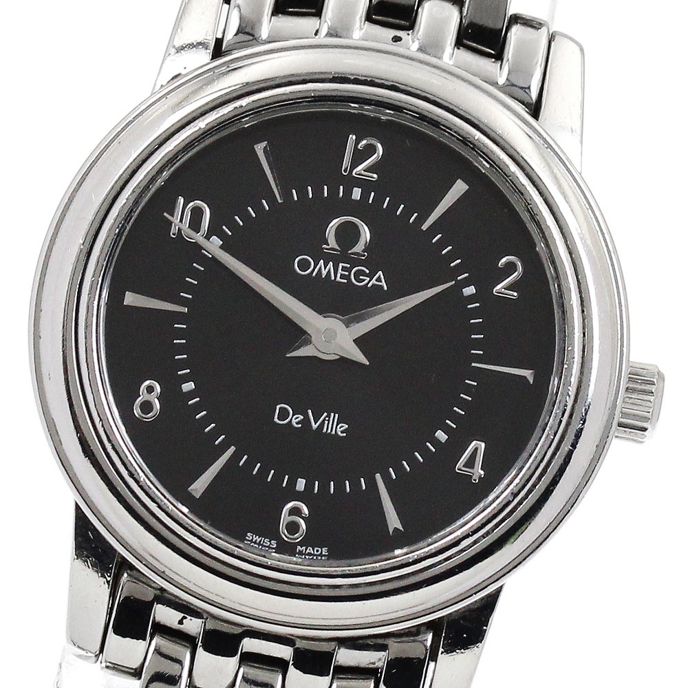 オメガ OMEGA 4570.50 デビル プレステージ クォーツ レディース _894783【中古】