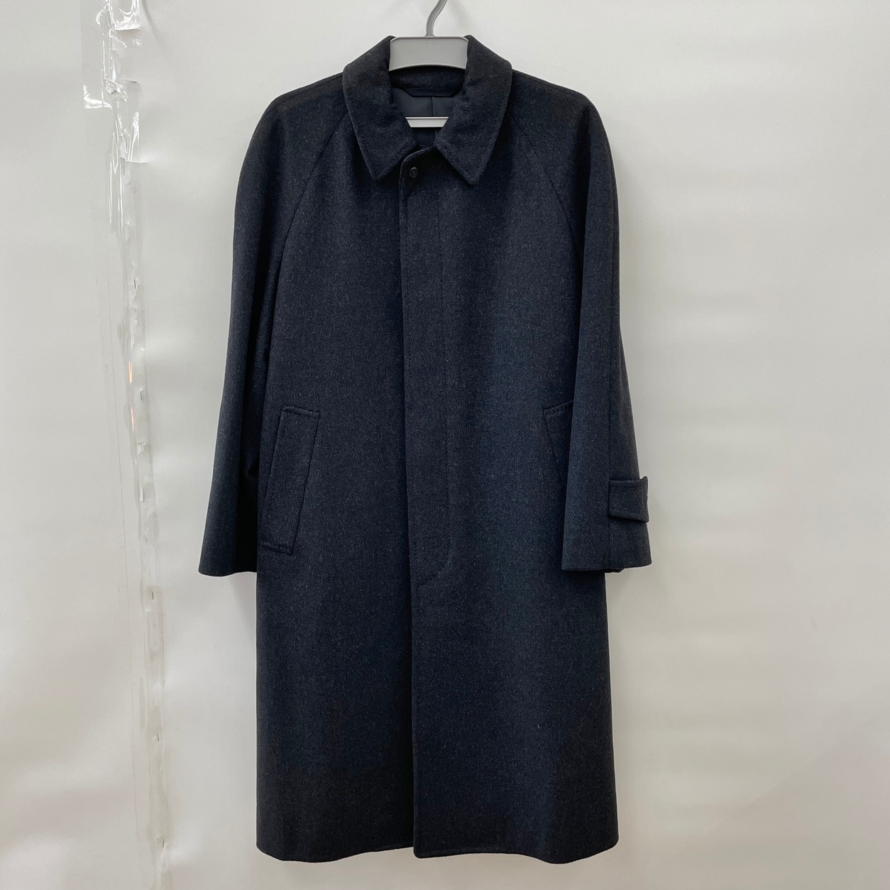 コート ディミトリ DIMITRI T170/C92 ブラック 長袖 moorbrook ムーアブルック カシミヤ 英国