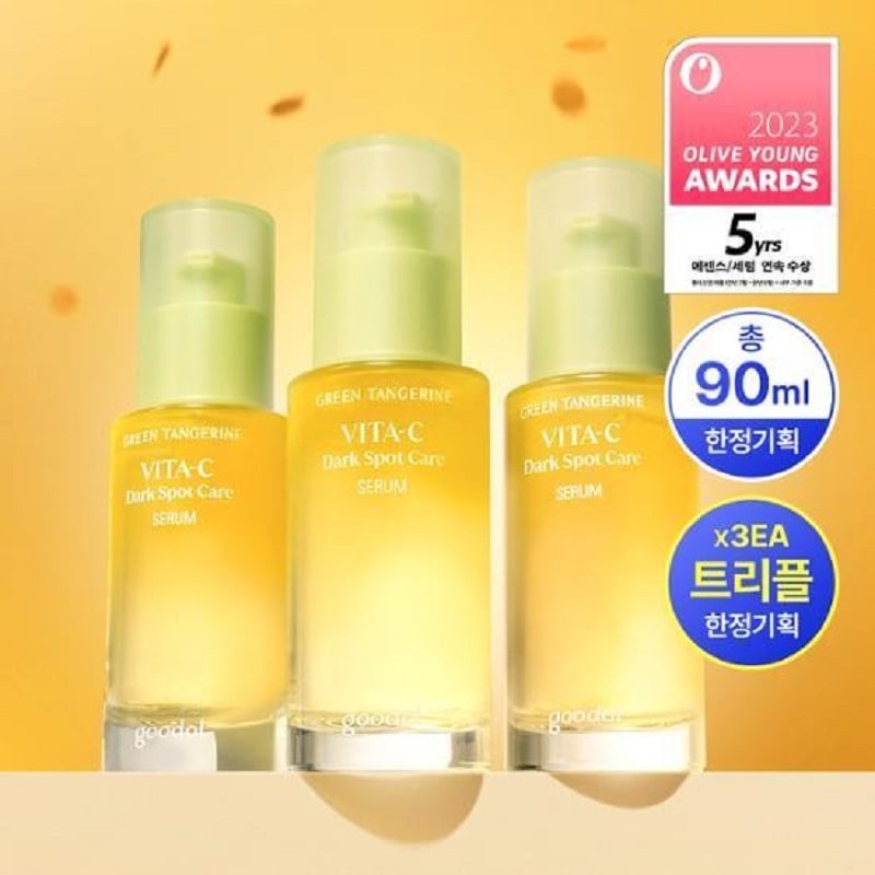 韓国化粧品-グダル 青みかん ビタC くすみケア セラム 30ml トリプル企画(30ml*3ea)-K beauty