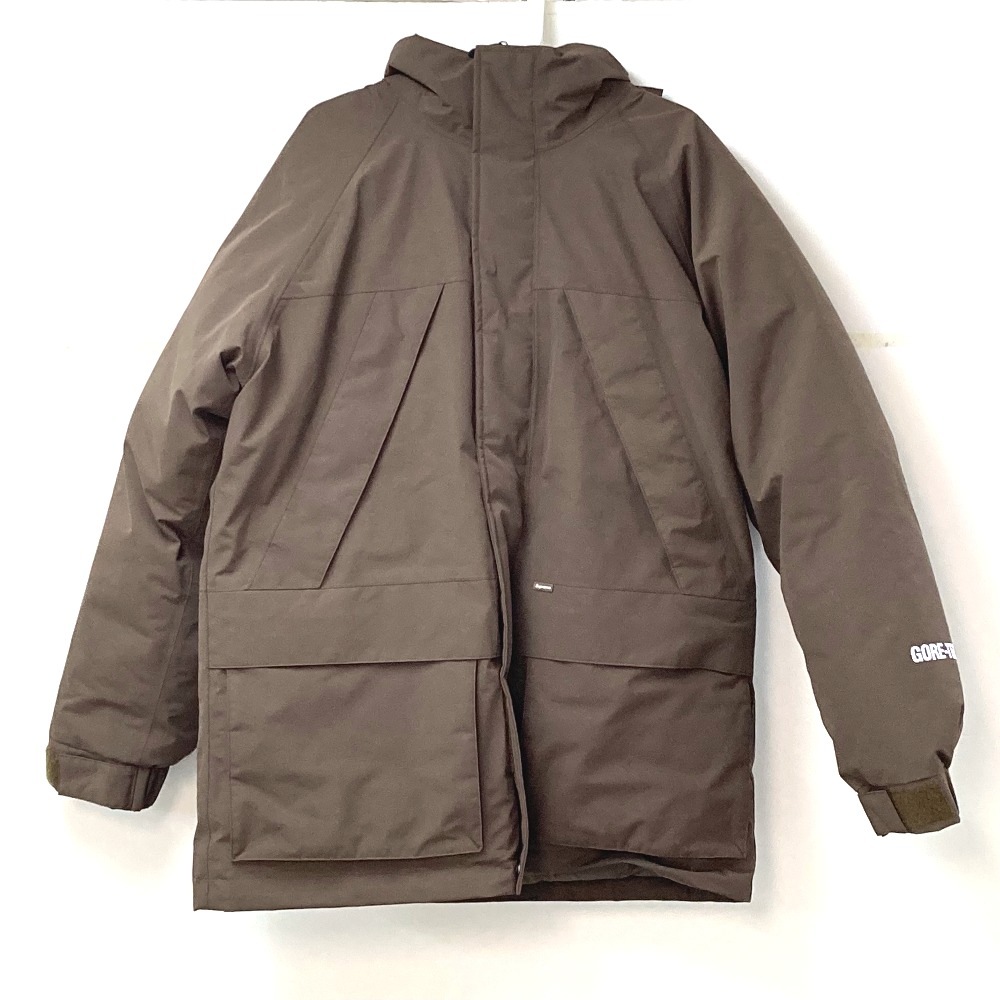 Supreme シュプリーム ダウンジャケット 700-Fil Down Parka 18AW GORE-TEX ブラウン
