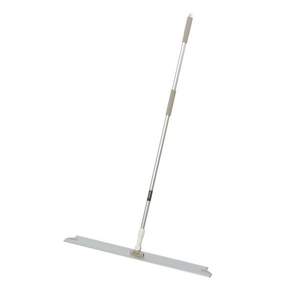 FXライトブレードハンドル/掃除用品 本体のみ 頭サイズ 幅90cm 軽量アルミ柄 ソフトグリップ ホワイト 業務用 施設 店舗