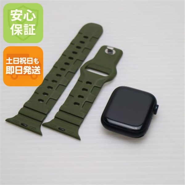 超美品 Apple Watch Series8 41mm GPS ミッドナイト スマホ 中古土日祝発送OK 即日発送　　 23