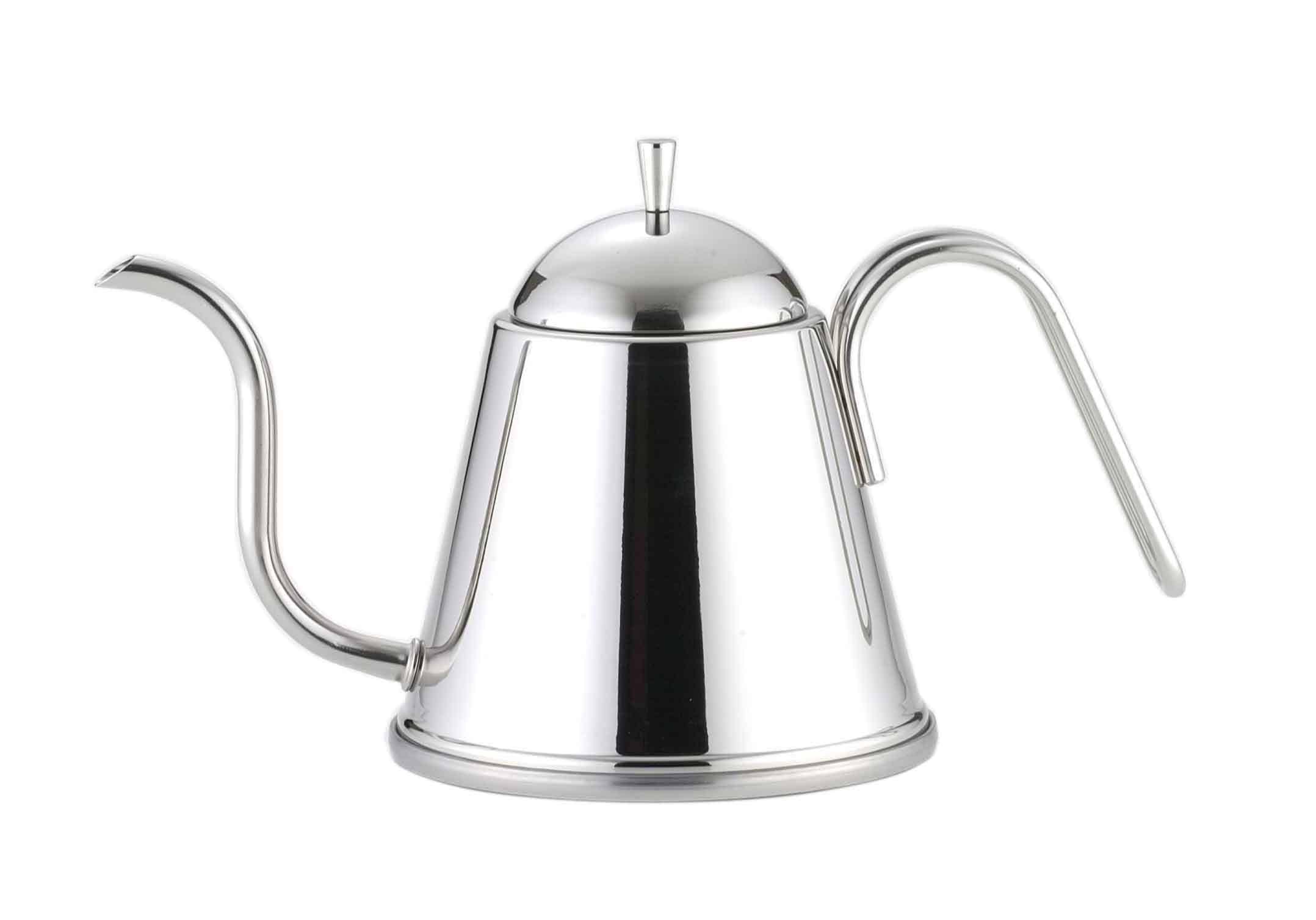 ヨシカワ ステンレス ドリップポット 1.0L 細口 IH・直火対応 燕三条 日本製 フォンス SH8994