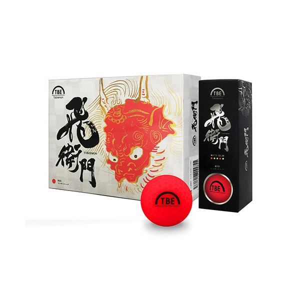 [1ダース（12球）] リーダーメディアテクノ マットボール レッド T-2BMRX12