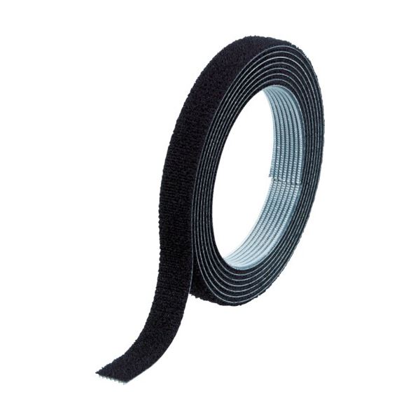 マジックバンド 結束テープ 両面 幅10mmx長さ30m 黒 MKT-10W-BK 1巻