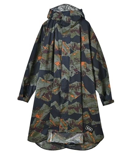 KiU【2024】キウ ニュースタンダード レインポンチョ NEW STANDARD RAIN PONCHO wpc 撥水 パッカブル コスパ 耐水20000 レインコート コート カッパ アウトドア