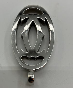 チャーム トップ シルバー 4.6×2.4cm(1.81×0.94 inch)