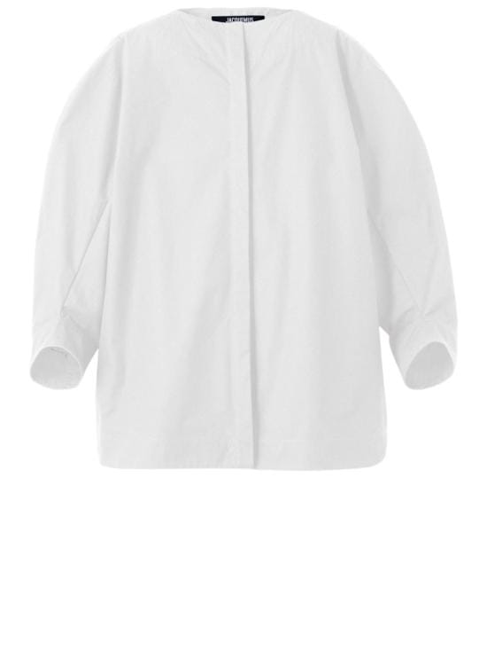 JACQUEMUS Women Tops SHW00557AW00648100 White