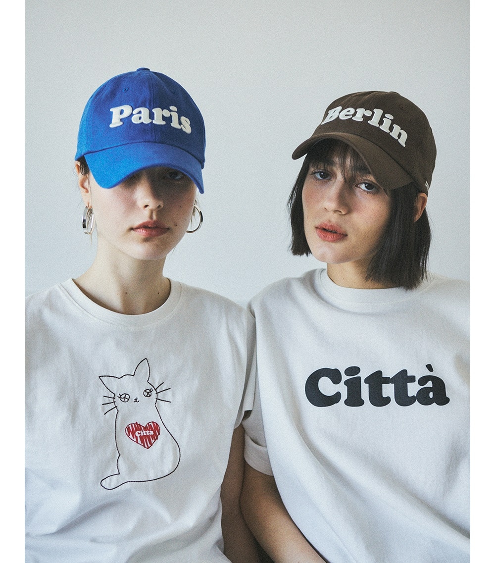 [CITTA]韓国人気[City Story]Paris Cap_CTA909キャップ