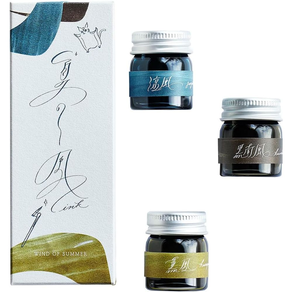 （まとめ買い）つけペン用インク 夏の風インク インク3色セット 各10ml 51177-0002 [x3]
