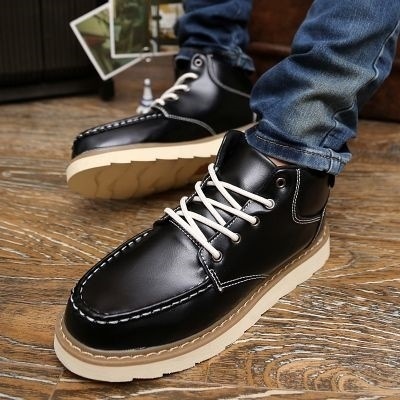 ウォーキングシューズ レザー 革 カジュアル シューズ 軽量 メンズ ブーツ 革靴 旅行 代 30代 40