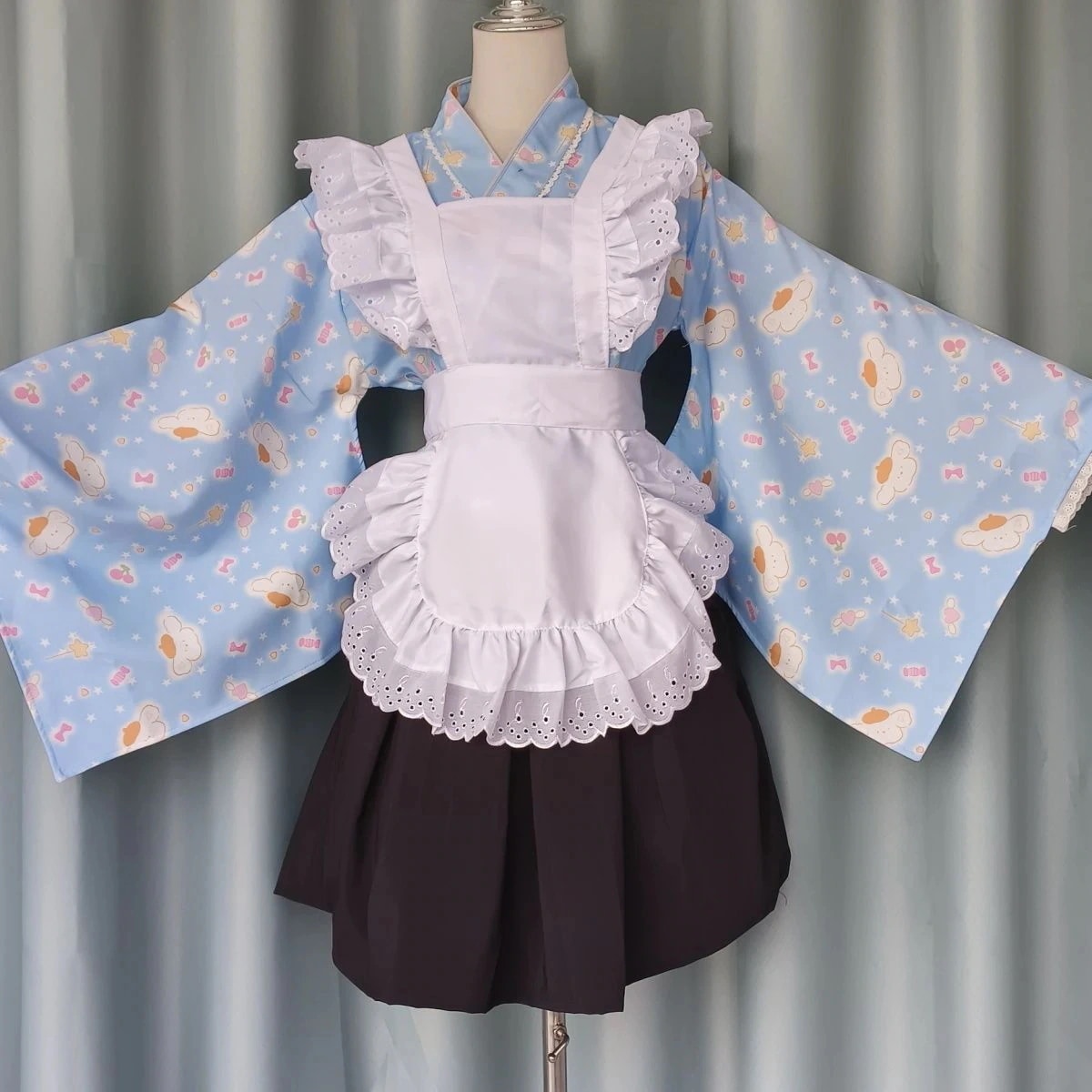 ロリータ 春の日 オリジナルセット ロリータメイド 日系 かわいい 中華風 ロールプレイング