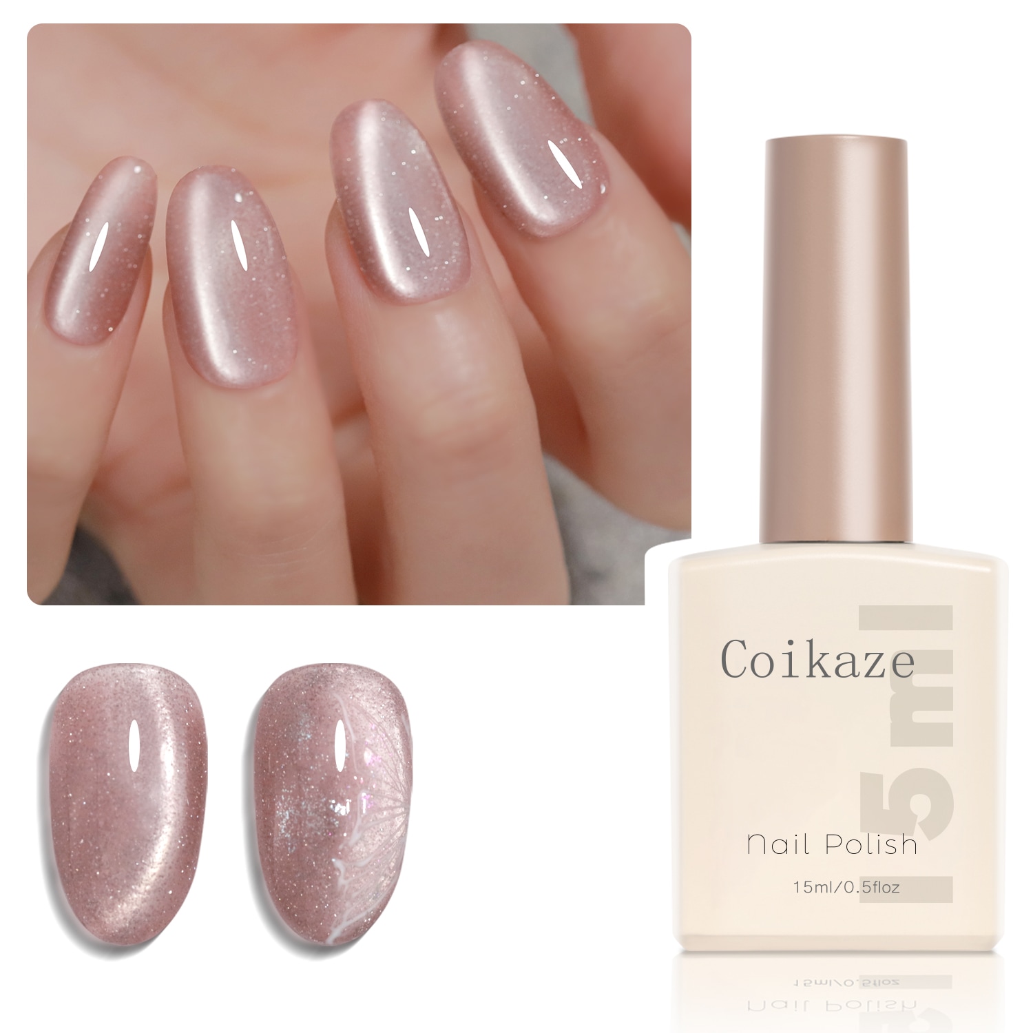 Qoo10] Coikaze マグネットネイル 単色 フラッシュ マグ