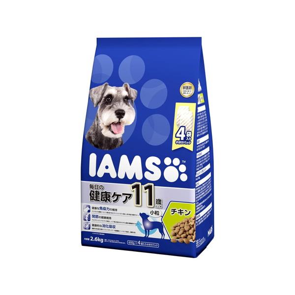 【1ケース】【お取り寄せ対象品】アイムス 11歳以上用 毎日の健康ケア チキン 小粒 2.6kg[マースジャパンリミテッド] *4個