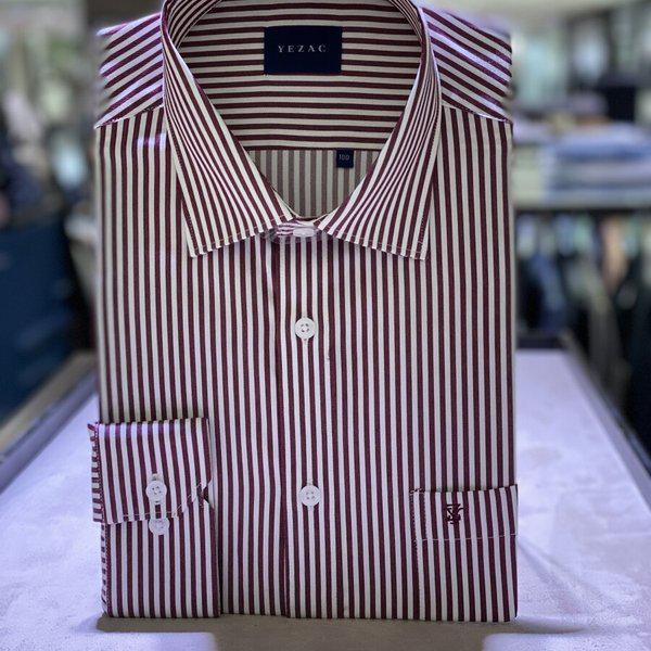 AK盆唐店シャツ レギュラーフィット ストライプ スパン