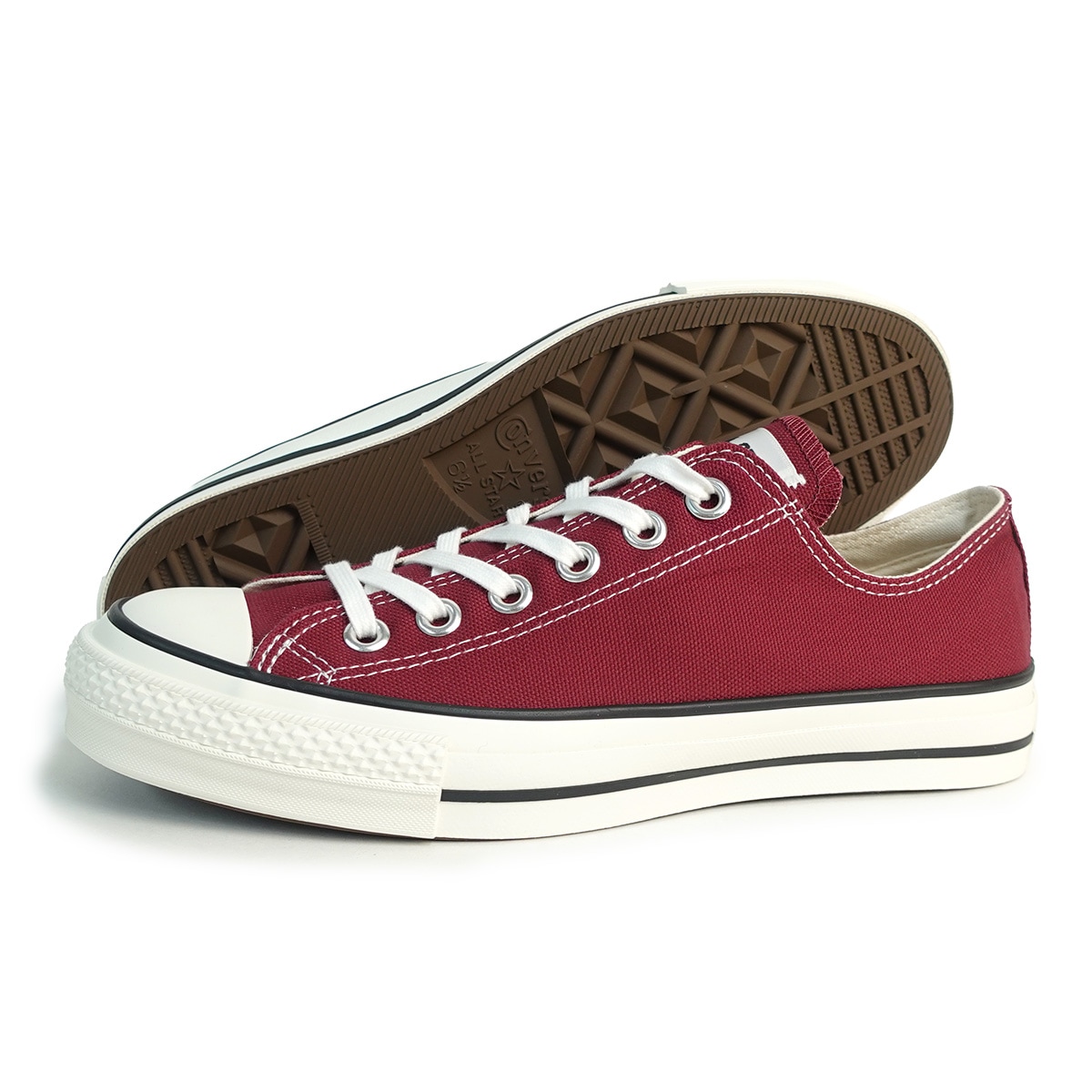 スニーカー メンズ レディース ローカット キャンバス オールスター J OX バーガンディ 日本製