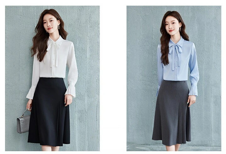 希少アイテムS～5L3色ホワイト ブルー ピンク スーツ スカートスーツ ツーピース フォーマル 制服 ビジネス OL 通勤 通学 面接 卒業式 入学式 お受験 イベント 服装 大きいサイズ可