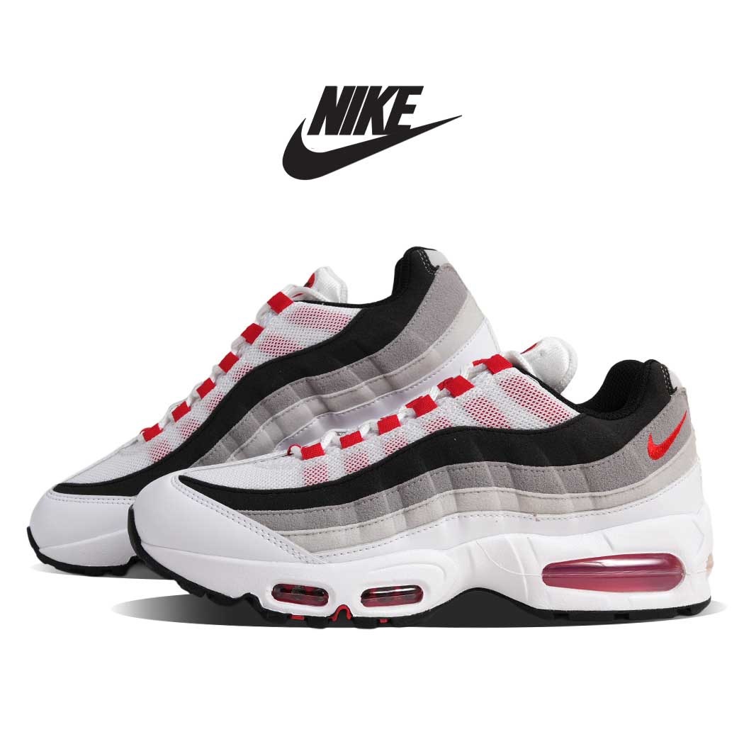 NIKE ナイキ AIR MAX 95 OG エアマックス ビッグバブル プレミアム スニーカー BIG BUBBLE PRM COMET ( ホワイト 白 赤 メンズ レディース IB7862-10