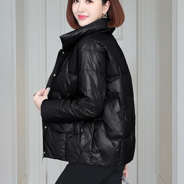 ダウンコート ブラック レッド ブルー グリーン アウター コート スリム 細身 ストレート 6,374円