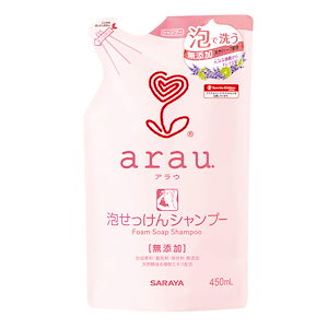 arau. アラウ 泡せっけんシャンプー 詰替用 450ml