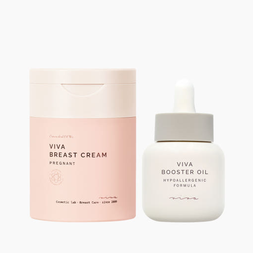 [産後1ヶ月～] ビバ バストクリーム＆ボディハリクリーム 100ml + 高濃縮バディ＆フェイスブースターオイル 30ml