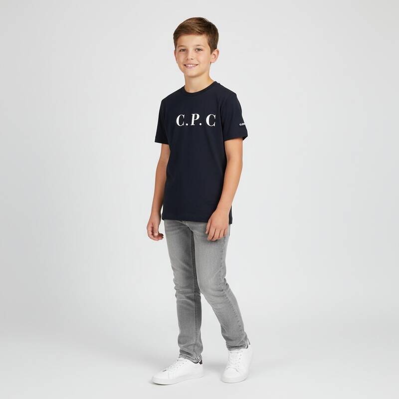 [カード決済で10%オフ] CP COMPANY KIDS 半袖Tシャツ C5M00L LAA17 41150 (大人用サイズ)