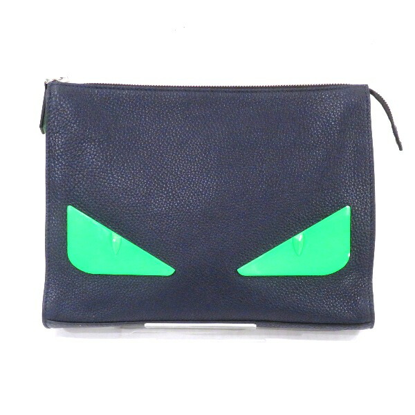 フェンディ FENDI 7VA433 バッグバグズ バッグ クラッチバッグ メンズ 【中古】