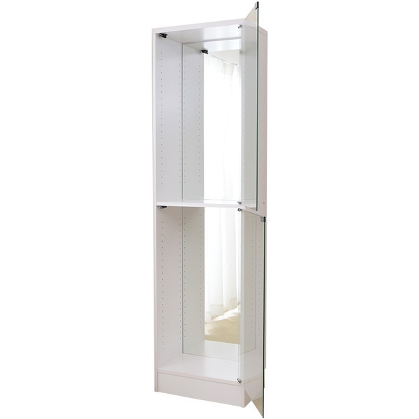 ホームテイスト CLR-485M コレクションラック【-Luke-ルーク】専用ミラー2枚セット(ハイタイプ用/深型浅型共通) メーカー直送