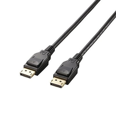 他サイト： ディスプレイポートケーブル ver1.2 1.5m CAC-DP1215BKの商品画像