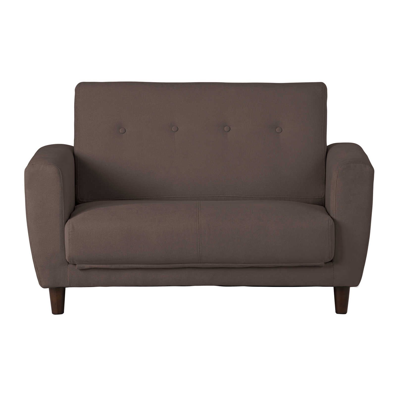 【日本国内出荷-3日で配達】ソファーベッド 2人掛け 脚付き ソファベッド 3way 折りたたみ コンパクト 和風と欧米 風格 脚を取り付けた状態では掃除ロボットが利用でき ブラウン DJYC177 19,865円