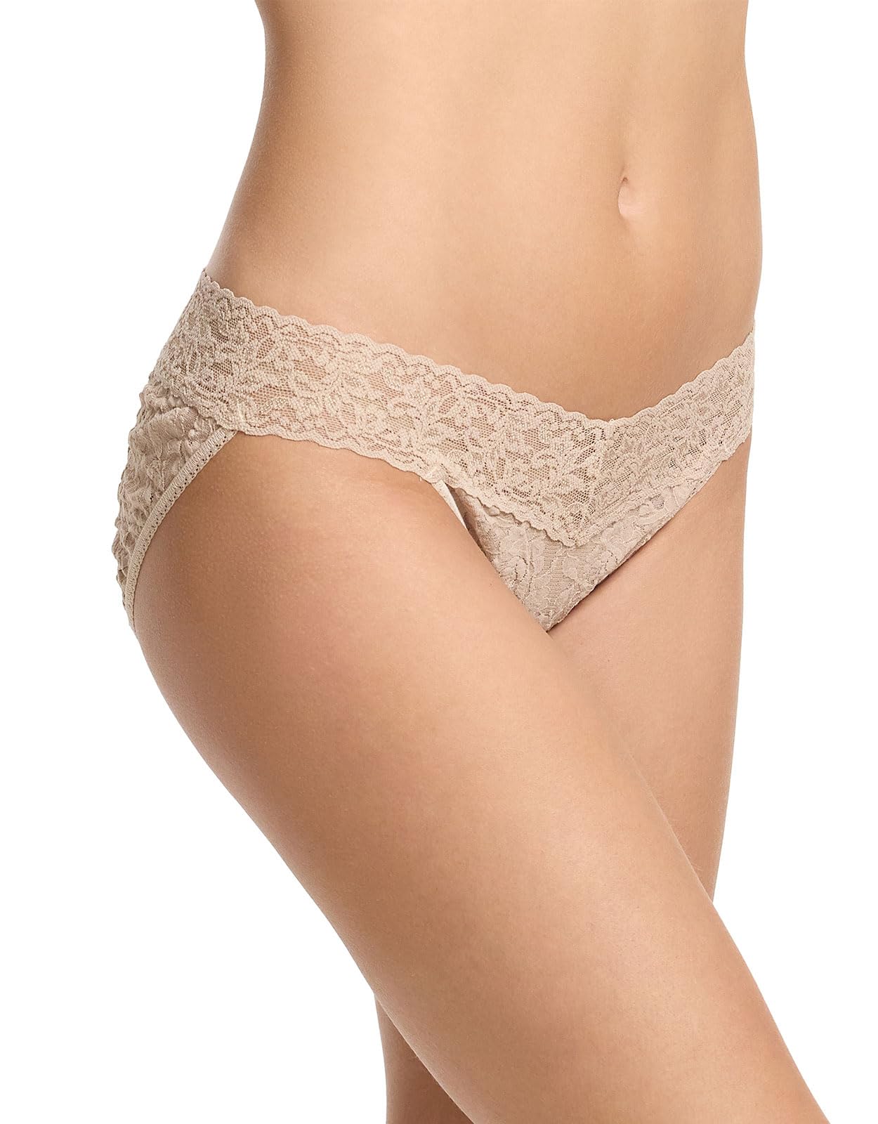 [ハンキーパンキー] シグニチャーレース Vーキニ ショーツ レディース フルバック 締め付けない 蒸れない 響かない 通気性 伸縮性 快適 フィット 下着 【公式・正規品】