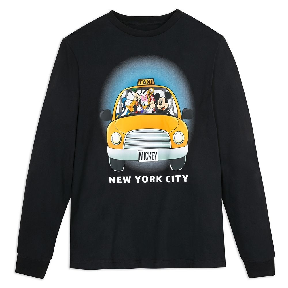 ディズニーミッキーマウス&フレンズ「ニューヨークシティ」長袖Tシャツ大人用