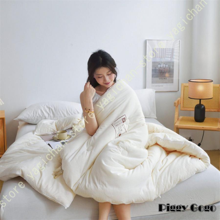 防ダニ・抗菌・防臭性 合掛け布団 クイーン 抗菌 防臭 防ダニ ポリエステル 軽量 吸湿 速乾 洗える 丸洗い 洗濯機 ウォッシャブル 合い掛け 肌掛け 掛布団