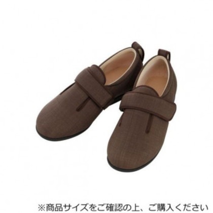 あゆみ コンフォートシューズ（1017） ダブルマジック2 ブラウン L