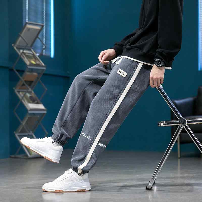 メンズ ファッション 服 オシャレ シンプル 大人 かっこいい 大きいサイズ ストリート 紳士服 スウェット パンツ 秋 カジュアル パンツ ズボン ニット スポーツ