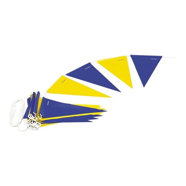 学校体育器具 背泳標識三角旗セット ブルー B2975