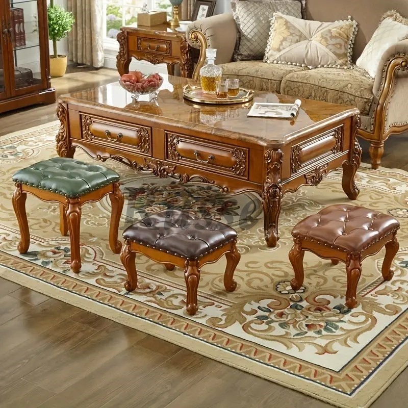 スツール レトロ ヴィンテージ調 椅子 チェア 長方形 インテリア リビング ダイニング ブラウン ブルー グリーン 茶 青 緑