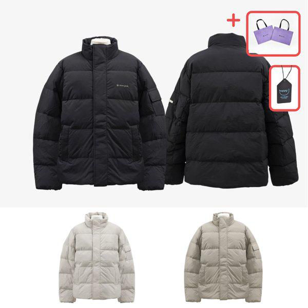 ランドエアスタンドネックヘビーダウンパッド入りジャケット男性 [デパート版]