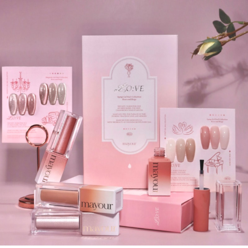 mayour / LO : VE Magnetic gel / Syrup gel 12 Set / Nail