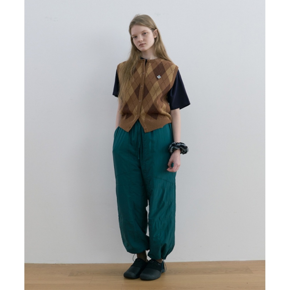 コンテンツなし 146.ライトパディングパンツ _ グリーン