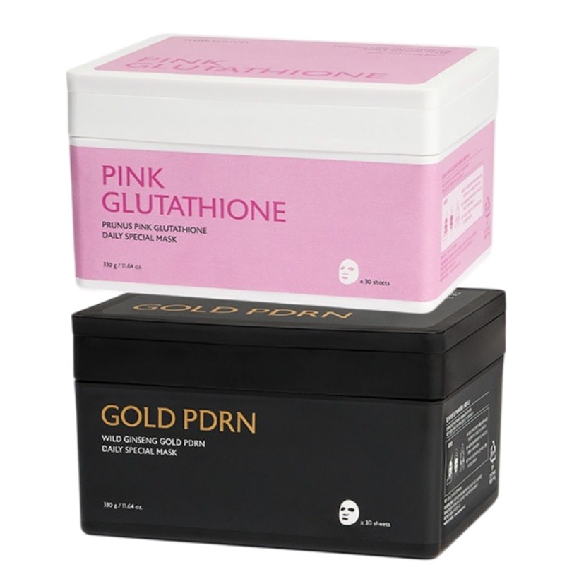 [SNSで話題]デイリースペシャルマスク 30枚入り 2種 択1 / グルタチオン/PDRN/ 韓国コスメ
