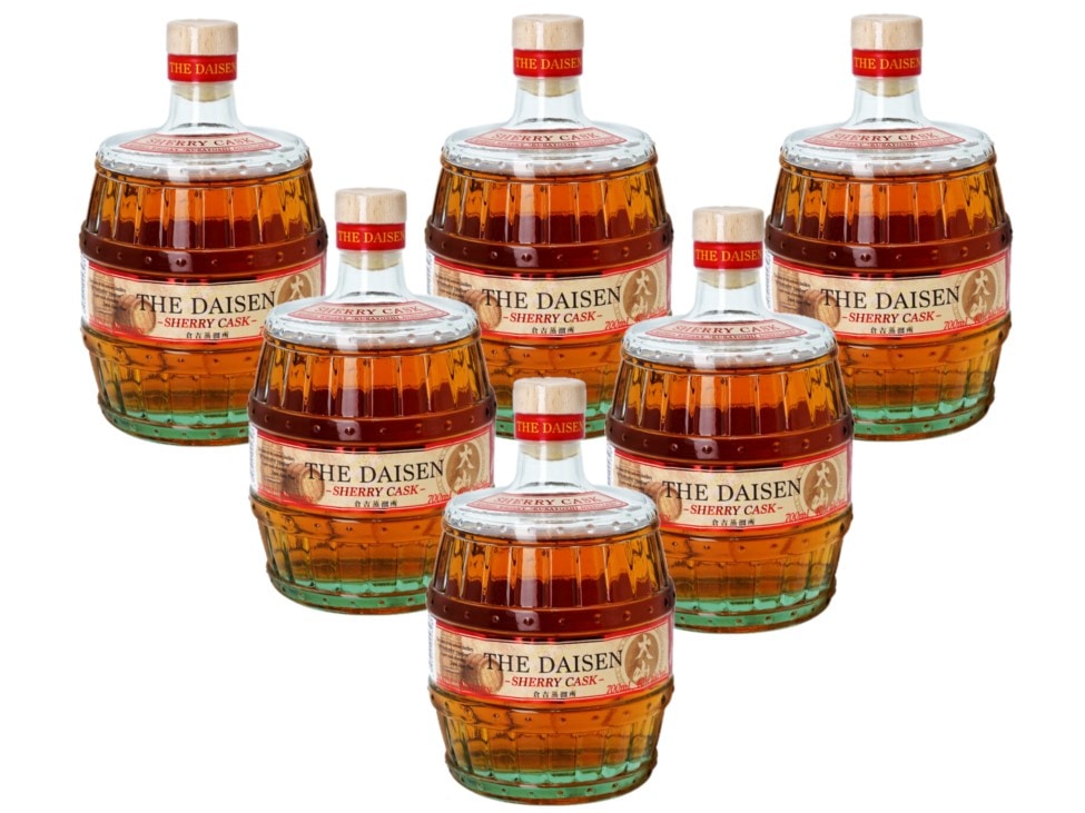 【送料無料】松井酒造 マツイウイスキー 大山 シェリーカスク 40度 700ml×6本 17,100円