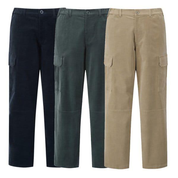 男性レジャー登山パンツ クライミング コーデュロイ カーゴパンツ1 1BYPNWU010