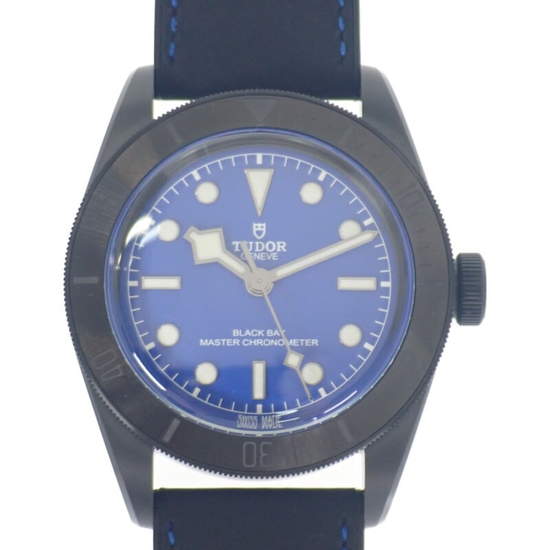 【TUDOR】ブラックベイ セラミック M79210CNUー0007 腕時計 セラミック ラバー 自動巻き ブルー文字盤 メンズ